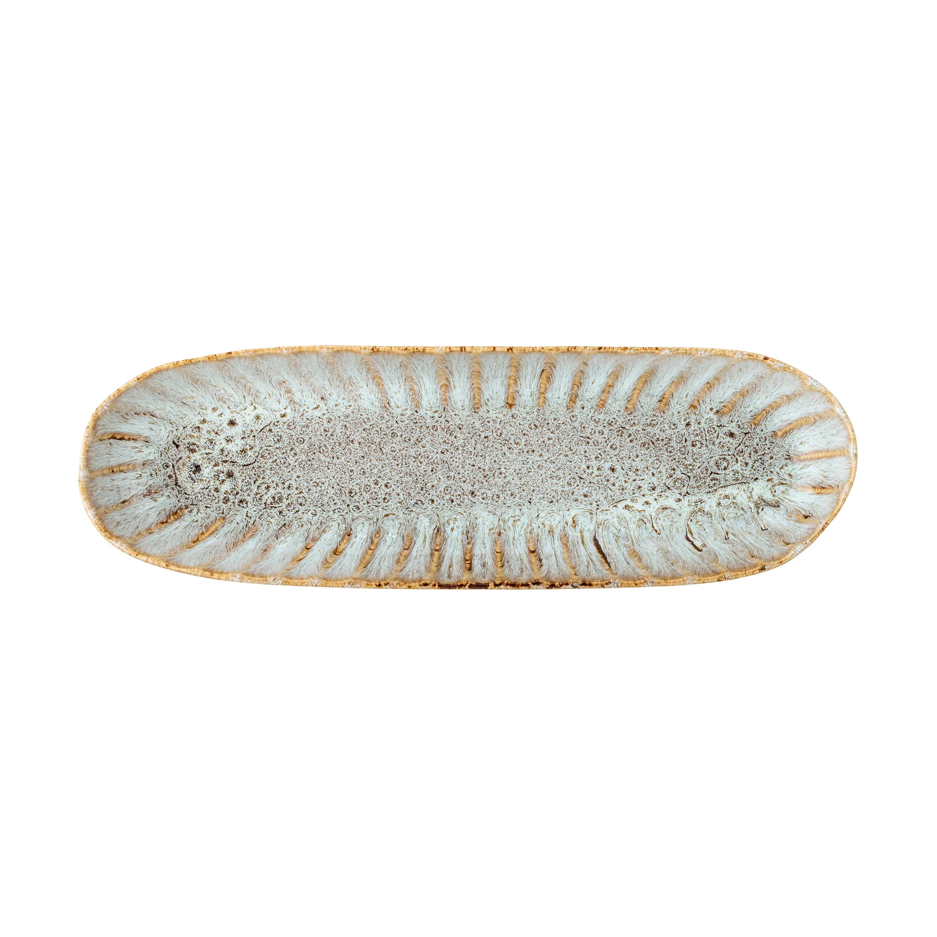 Plateau de service Fleur 12x37,5 cm, Nature Bloomingville