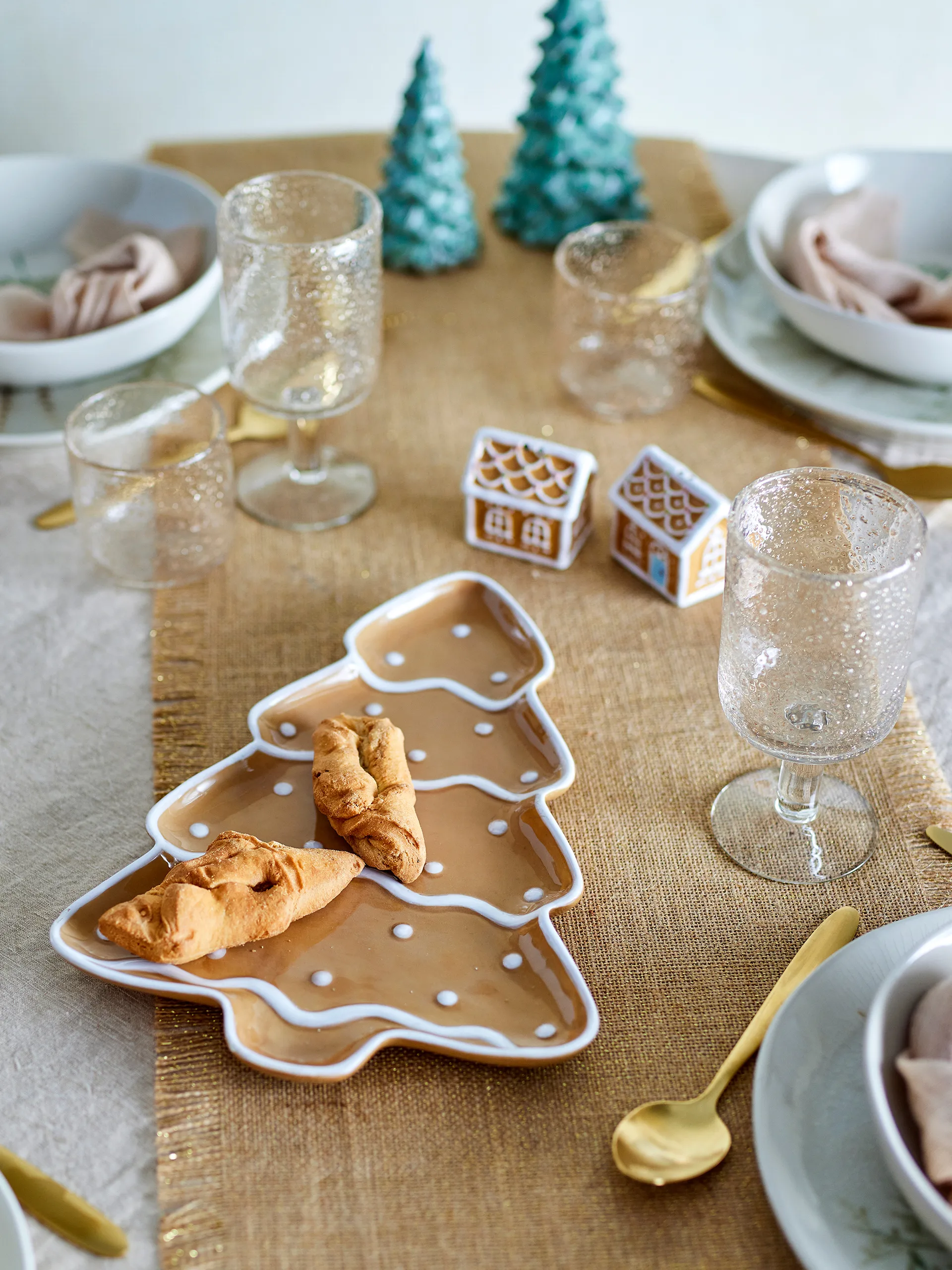 Plateau de service Ginnie 33x23 cm, Brun Bloomingville