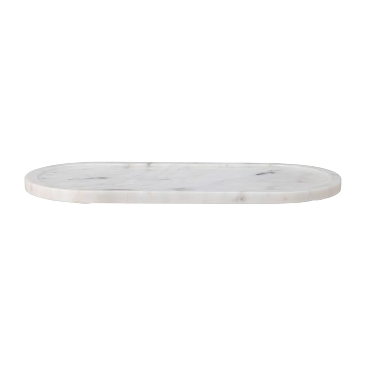 Plateau Emmaluna 20x45,5 cm, Marbre blanc Bloomingville