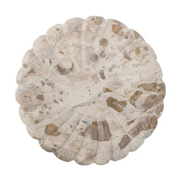 Plateau Marlie en marbre Ø22,5 cm - Naturel - Bloomingville