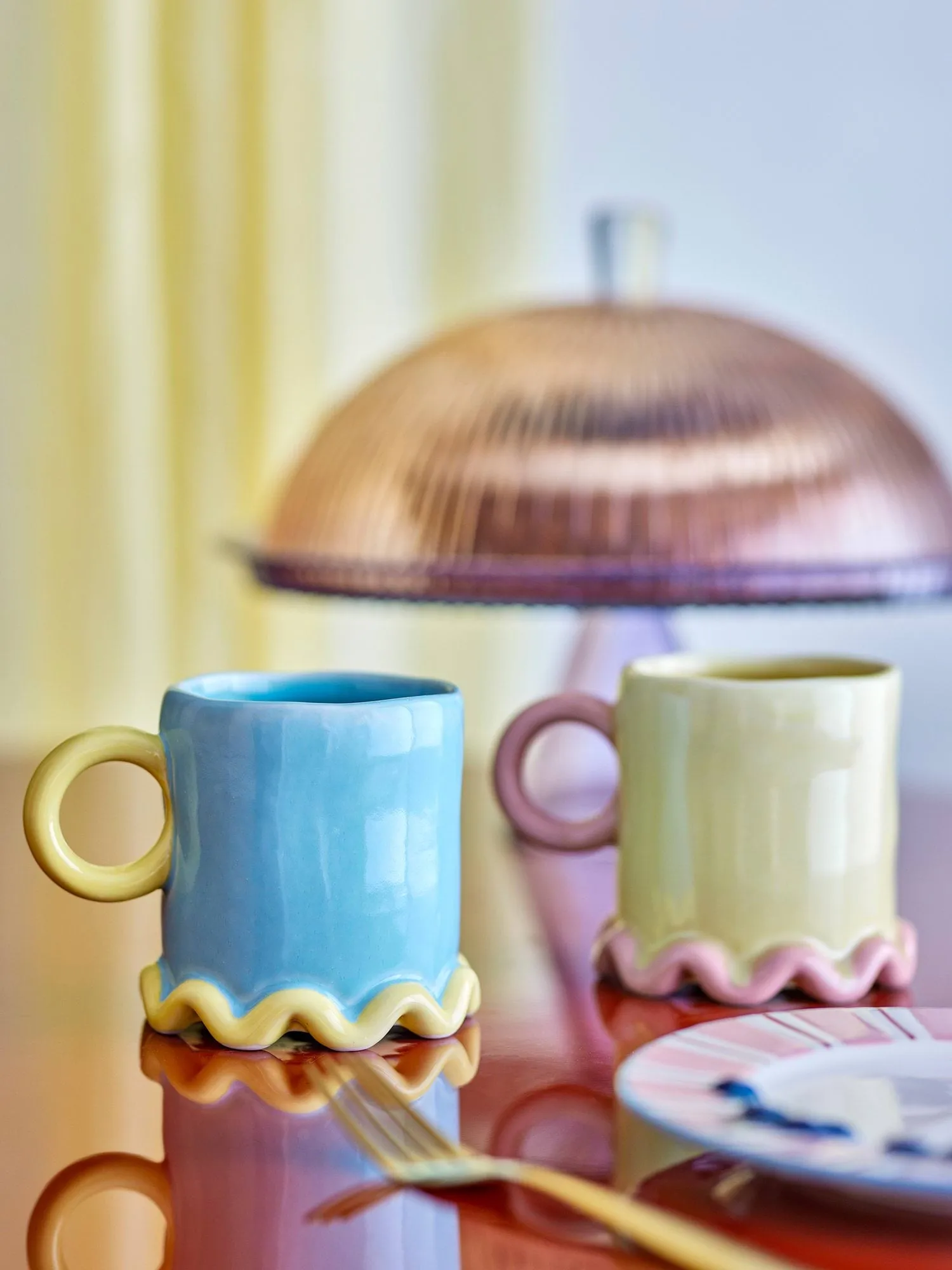 Polly mug, Multicolore, 2 pièces Bloomingville