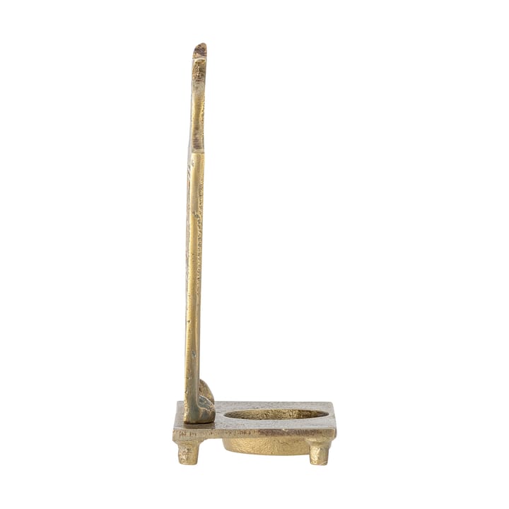 Porte-bougie chauffe-plat Crista 5,5x14 cm, Laiton Bloomingville