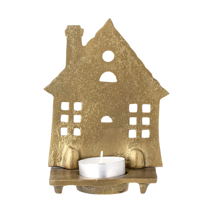 Porte-bougie chauffe-plat Crista 6x14 cm, Laiton Bloomingville