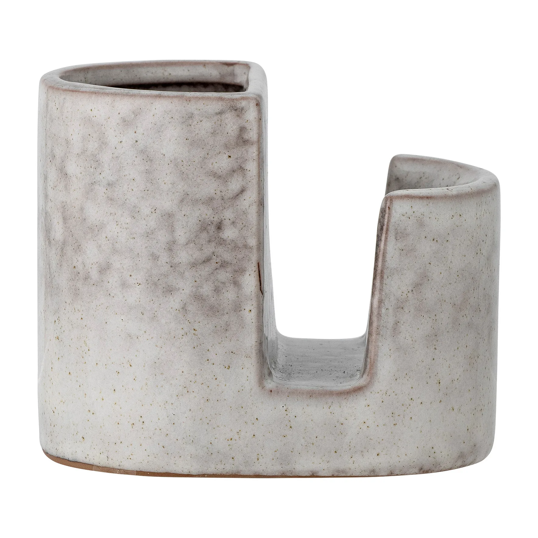 Porte-brosses à vaisselle Joye avec récipient pour éponge de cuisine, Gris Bloomingville