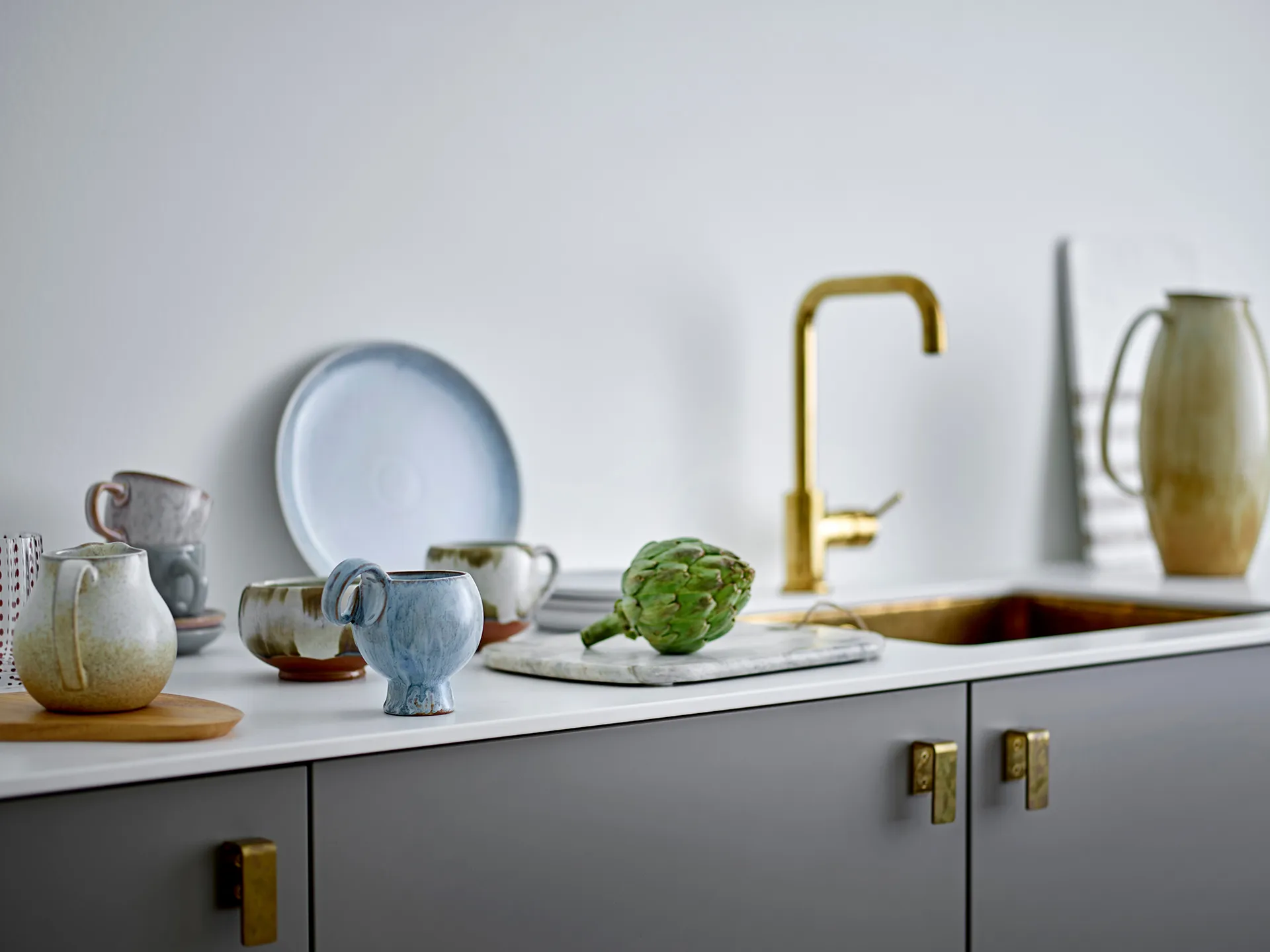 Pot à lait Paula 43,5 cl, Naturel Bloomingville