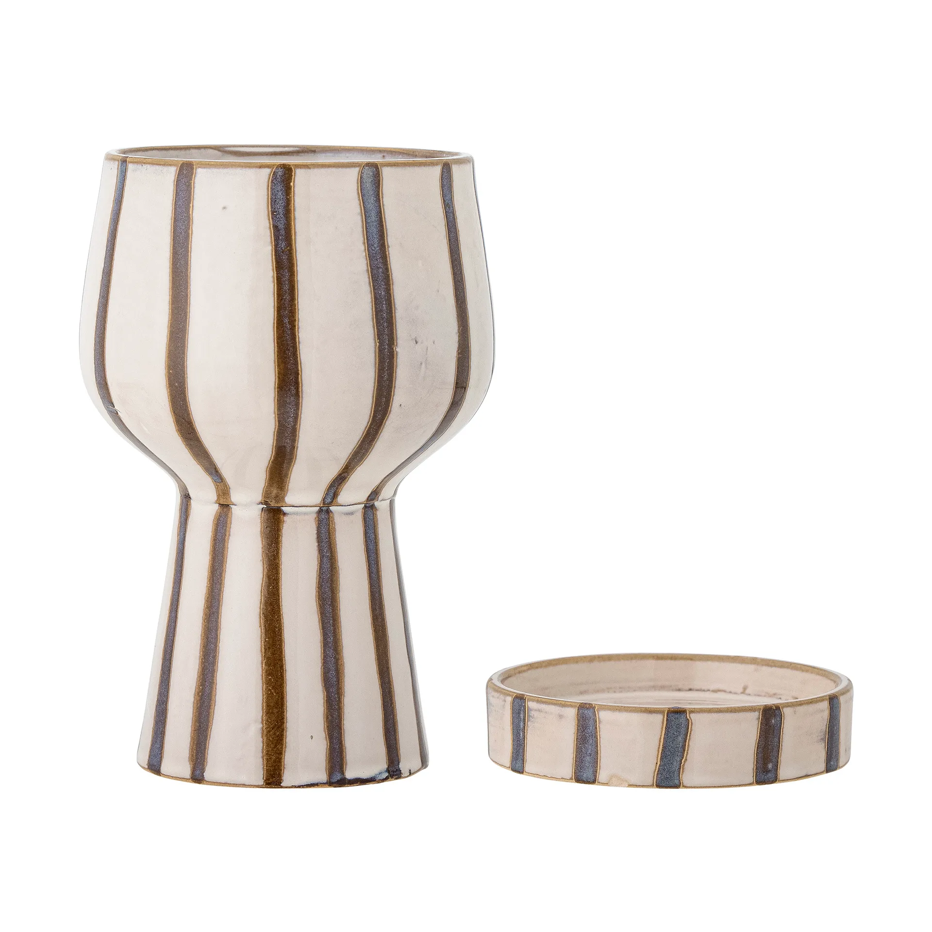 Pot Agna Ø12x21 cm, Brown Bloomingville