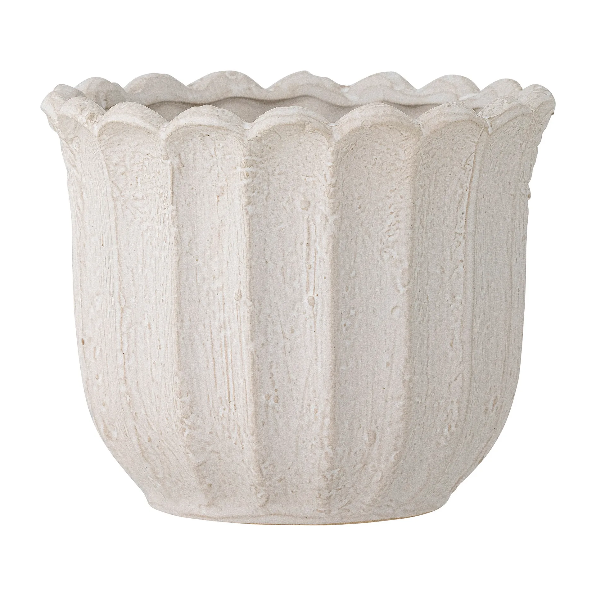 Pot Chaca Ø15,5 cm, Blanc Bloomingville