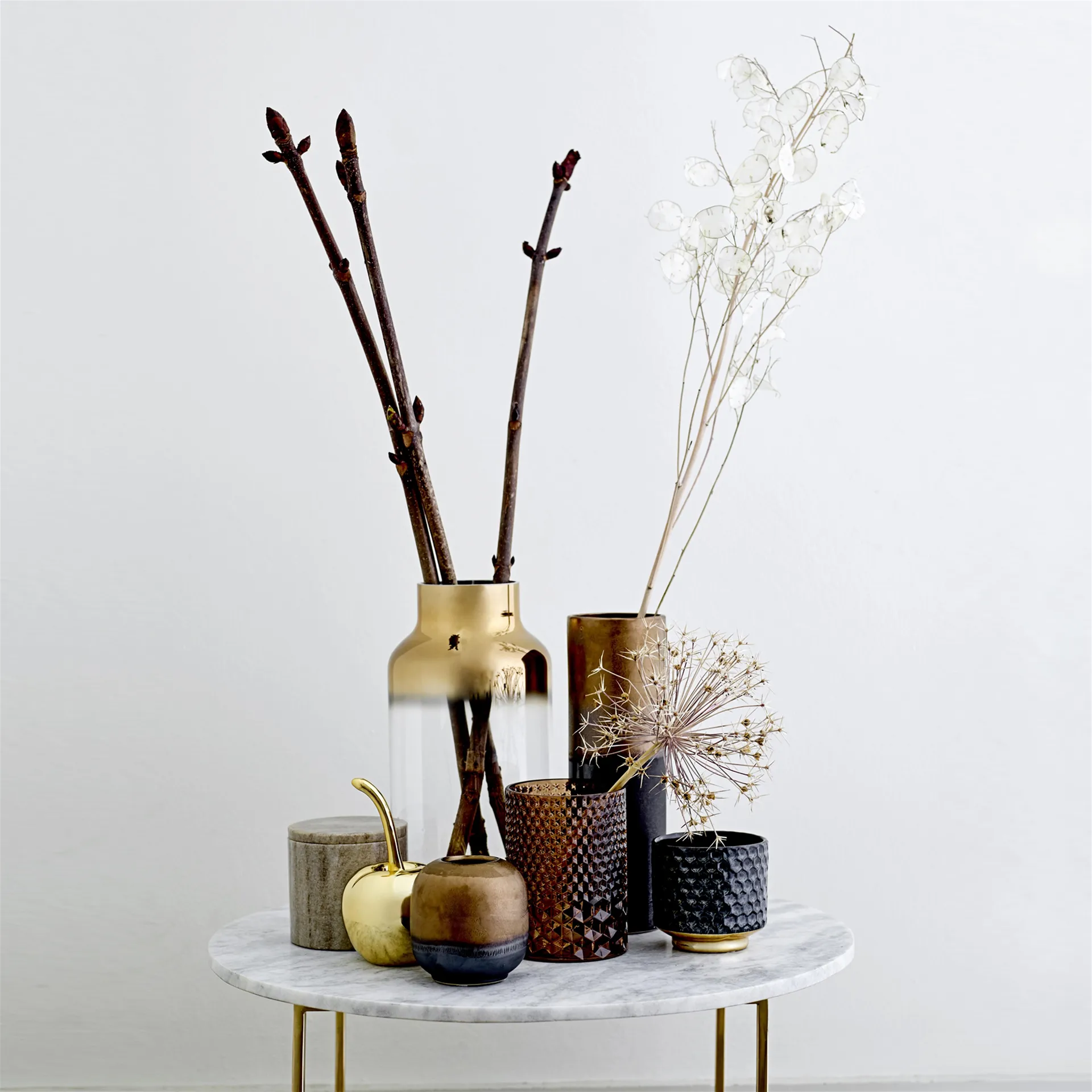 Pot de fleur en grès Bloomingville Ø10 cm, bleu Bloomingville