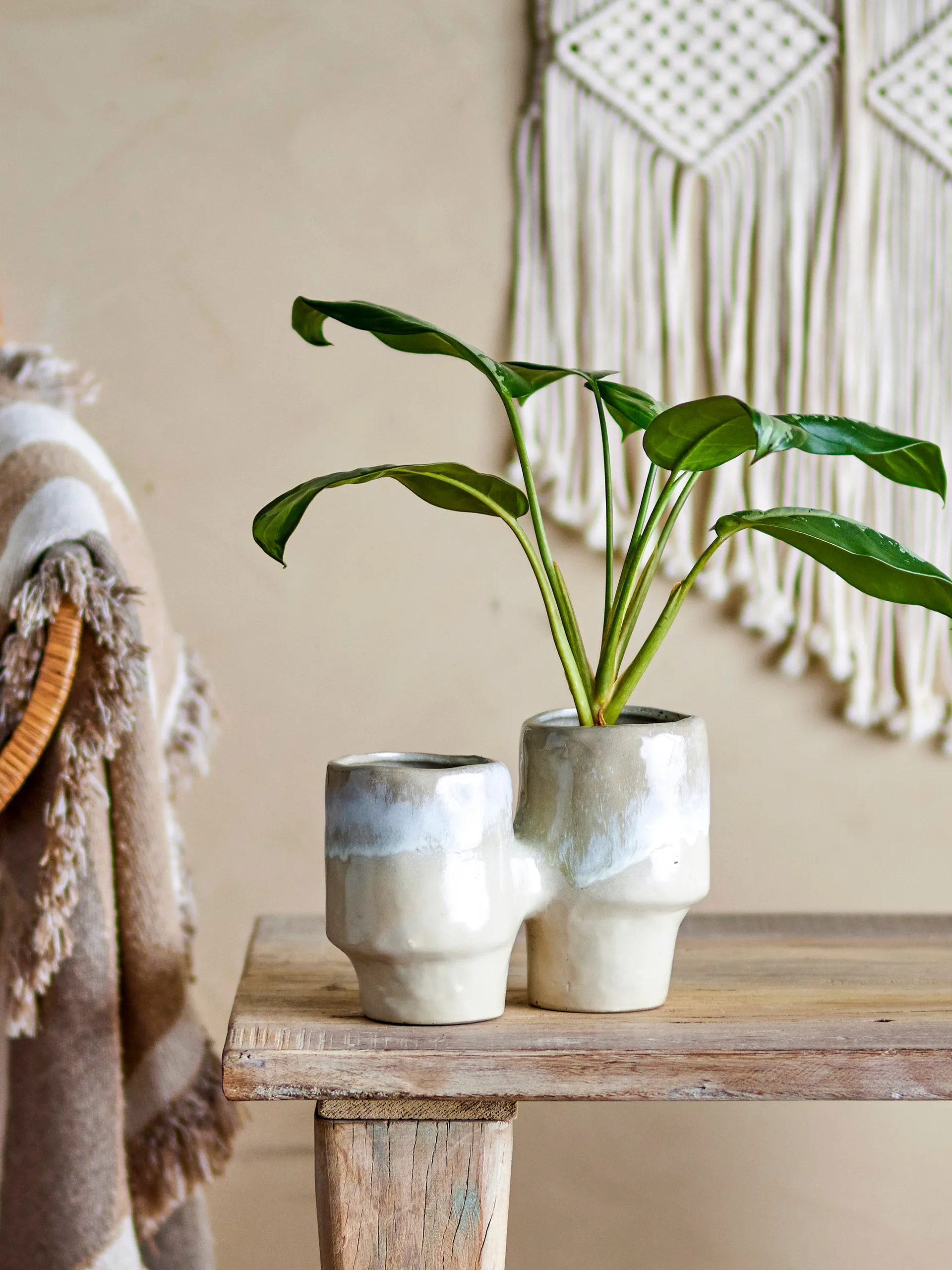 Pot Maiak 23x16x11 cm, Brown Bloomingville