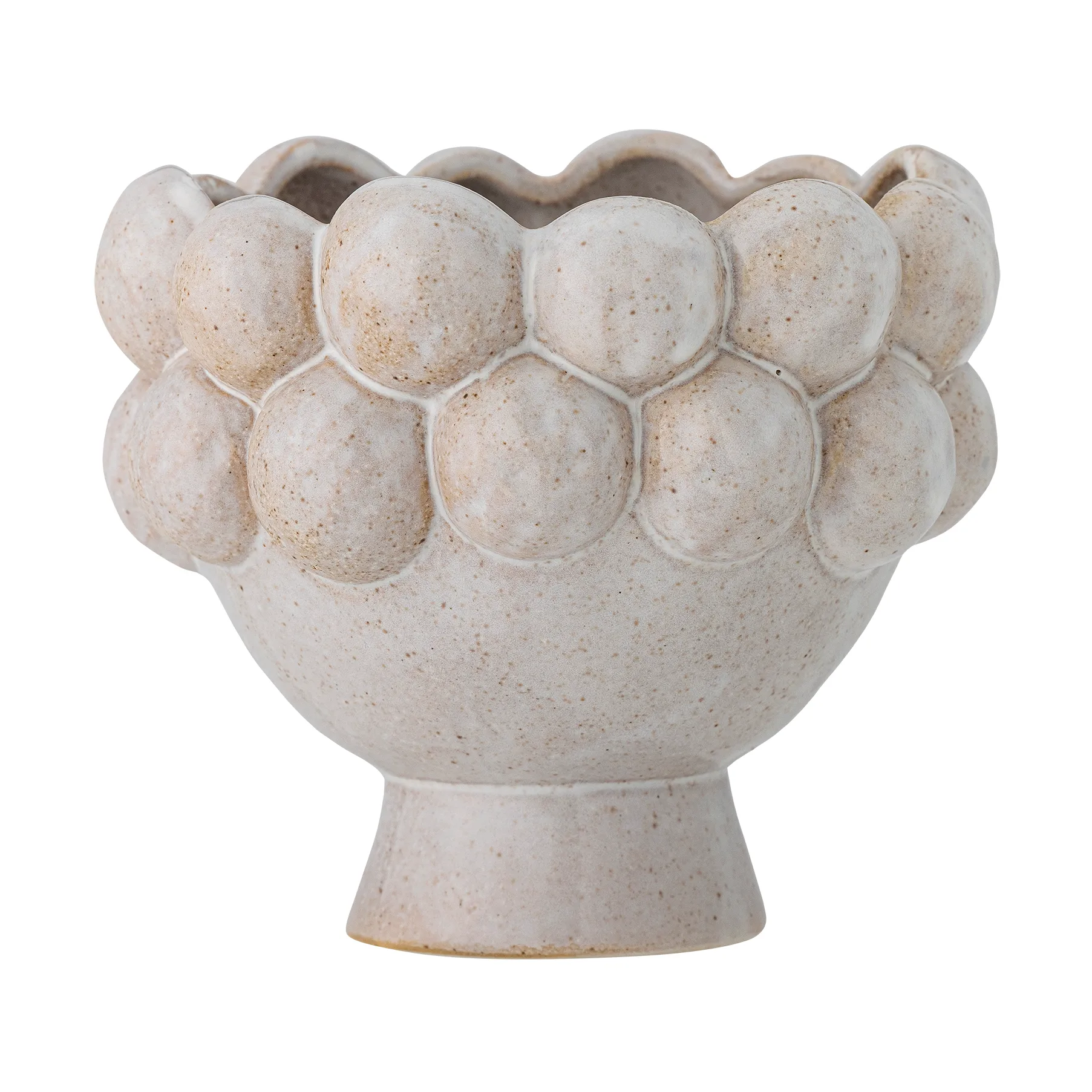 Pot Poldor Ø15,5 cm, Gris Bloomingville