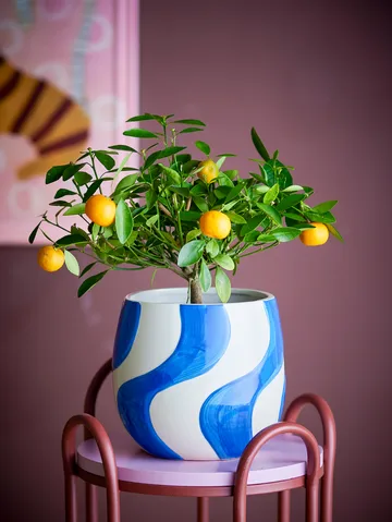 Pot Romy Ø20,5 cm - Bleu - Bloomingville