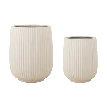 Pot Selva Lot de 2 - Blanc - Bloomingville