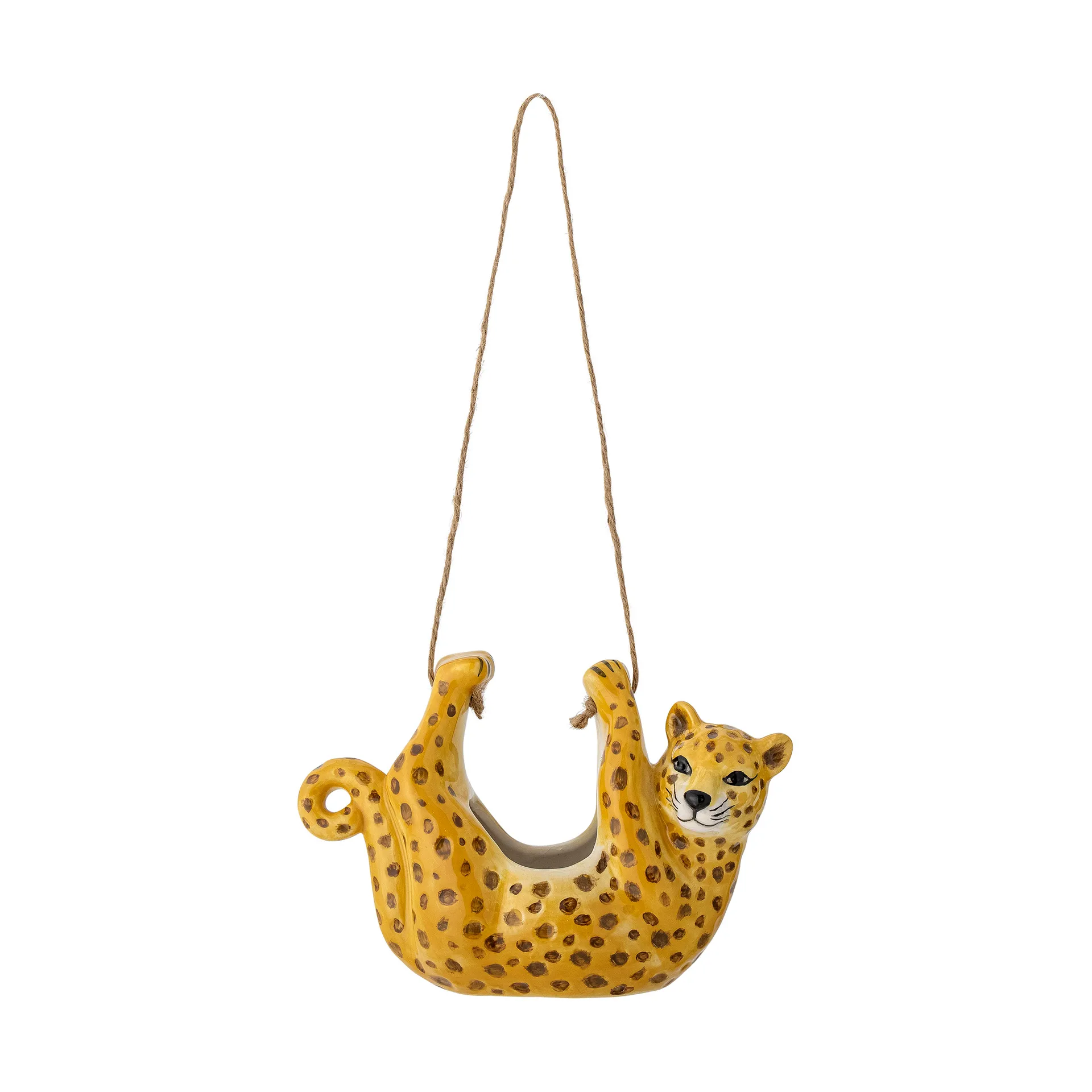 Pot suspendu Roam, Yellow cheetah Bloomingville