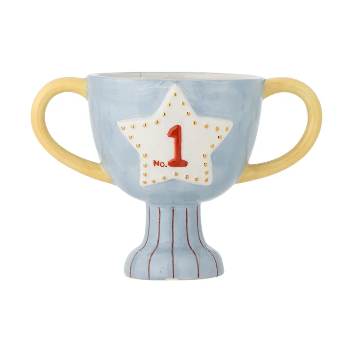 Pot Trophy 23x16 cm - Bleu - Bloomingville