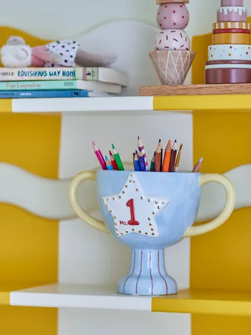 Pot Trophy 23x16 cm - Bleu - Bloomingville