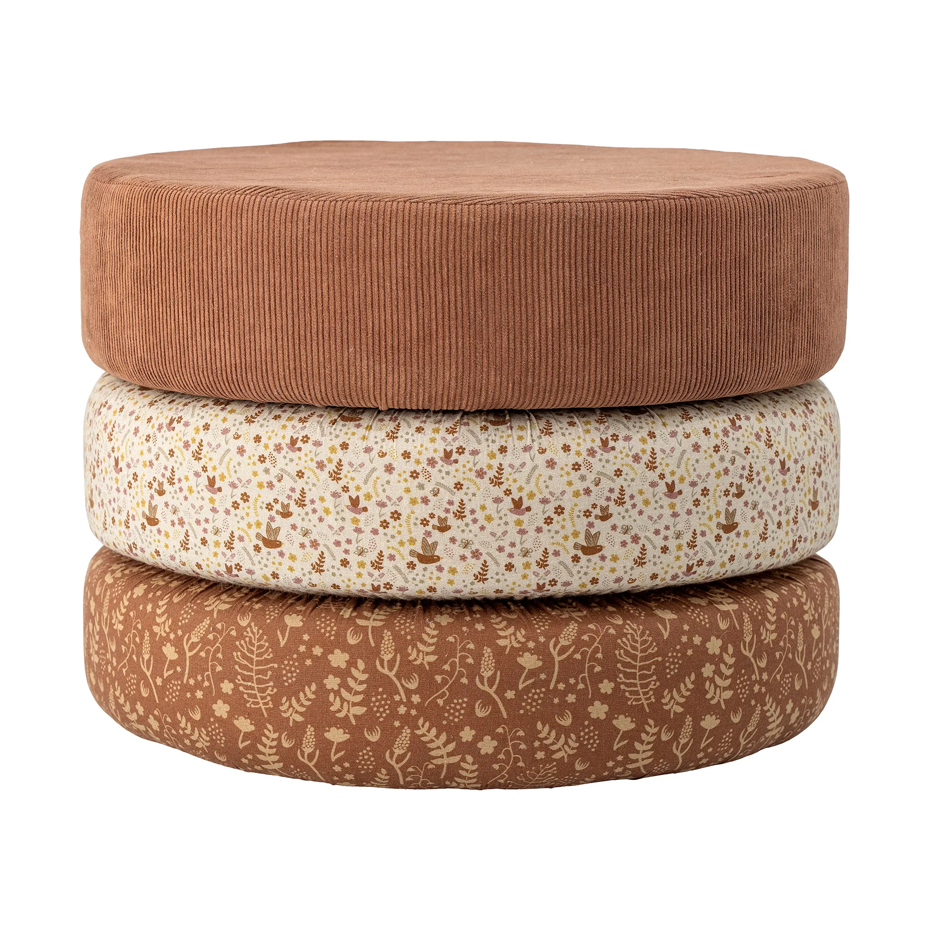 Pouf Jo 32xØ43 cm, Marron Bloomingville