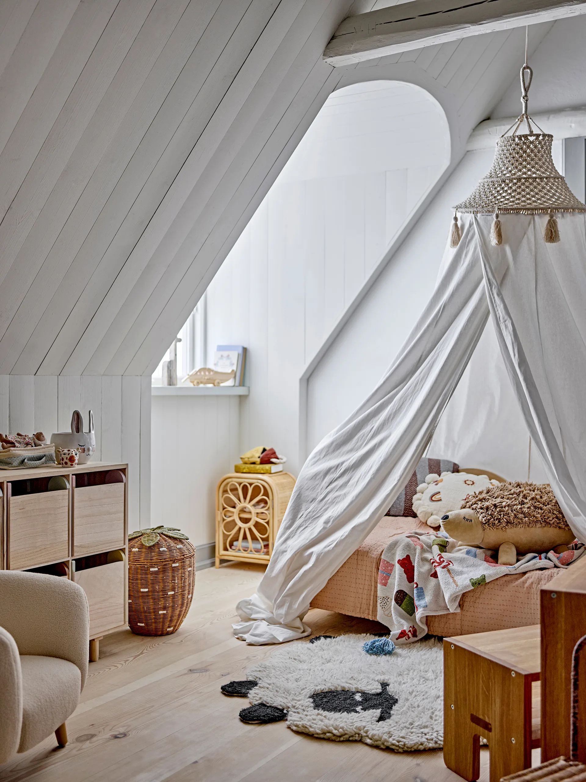 Pouf-jouet Henny, Marron Bloomingville