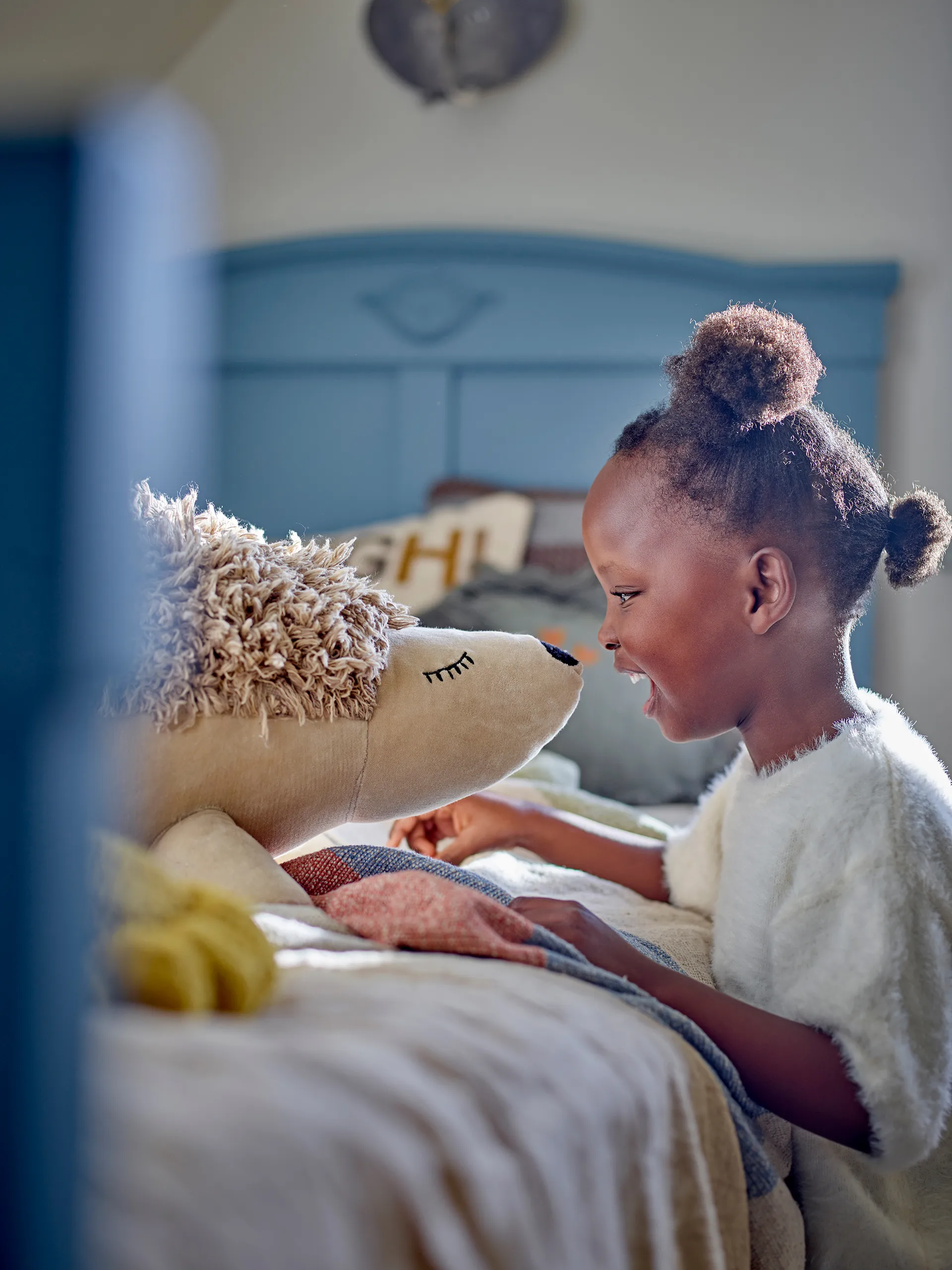 Pouf-jouet Henny, Marron Bloomingville