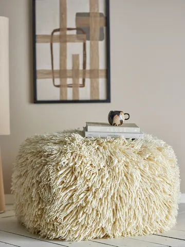 Pouf Lomba - Nature, 80x45x80 cm - Bloomingville