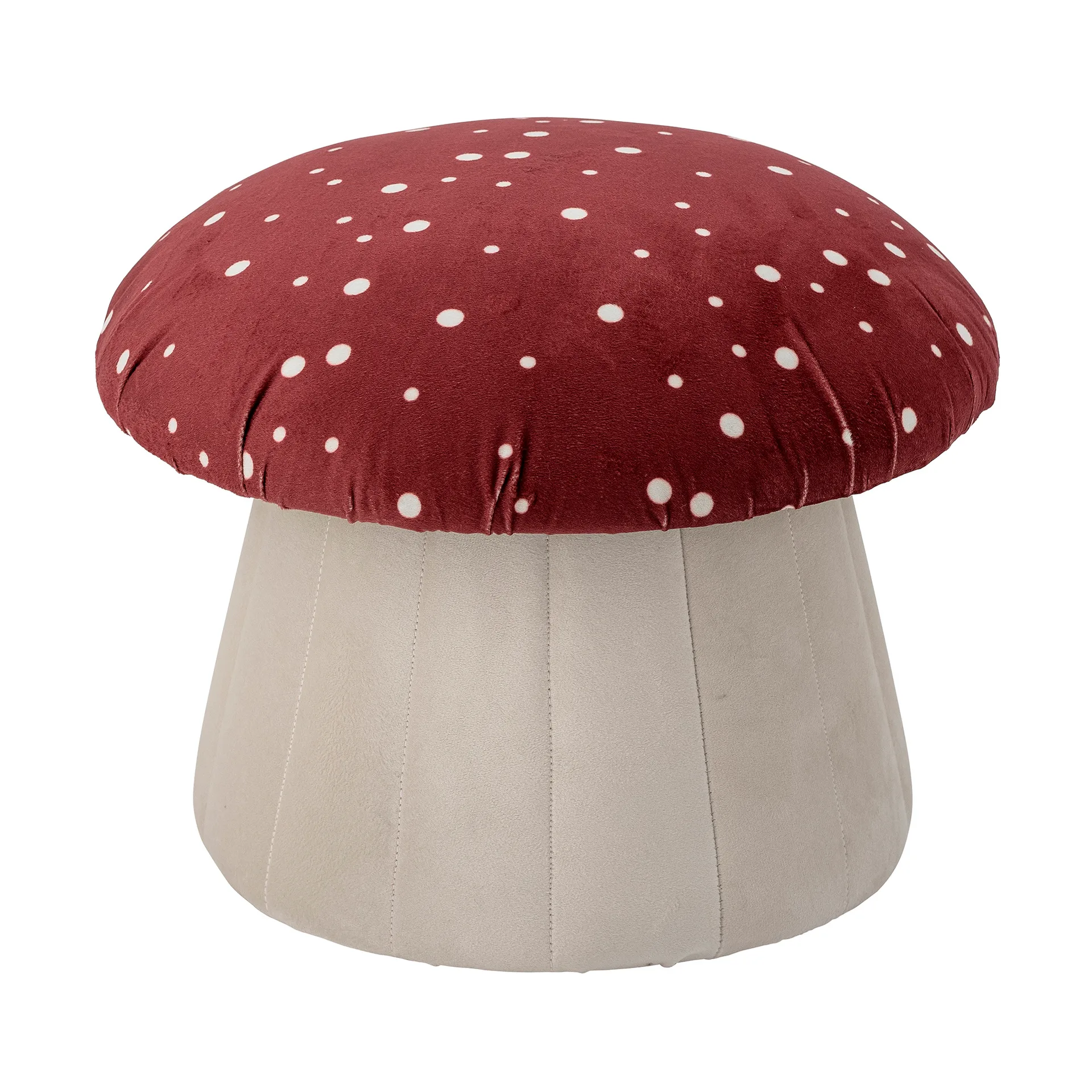 Pouf Lue Ø37x30 cm, Rouge Bloomingville
