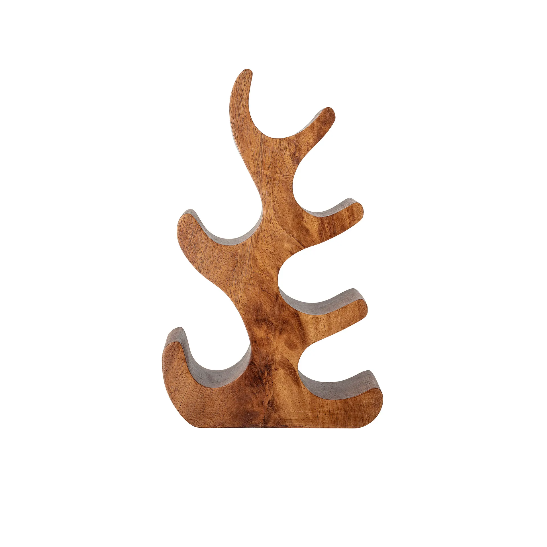 Range-bouteilles Isold acacia, Marron Bloomingville