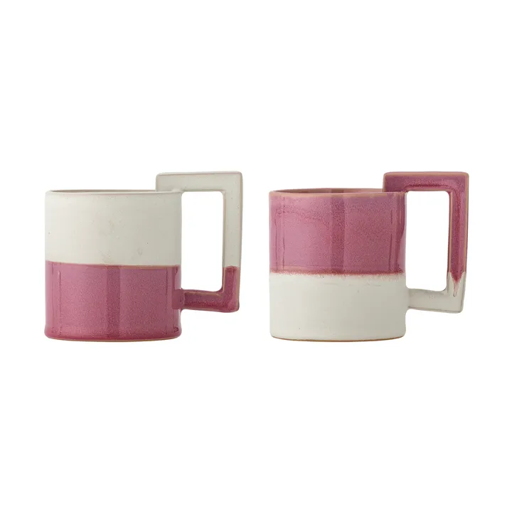 Ranya mug} - Multicolore, 2 pièces - Bloomingville