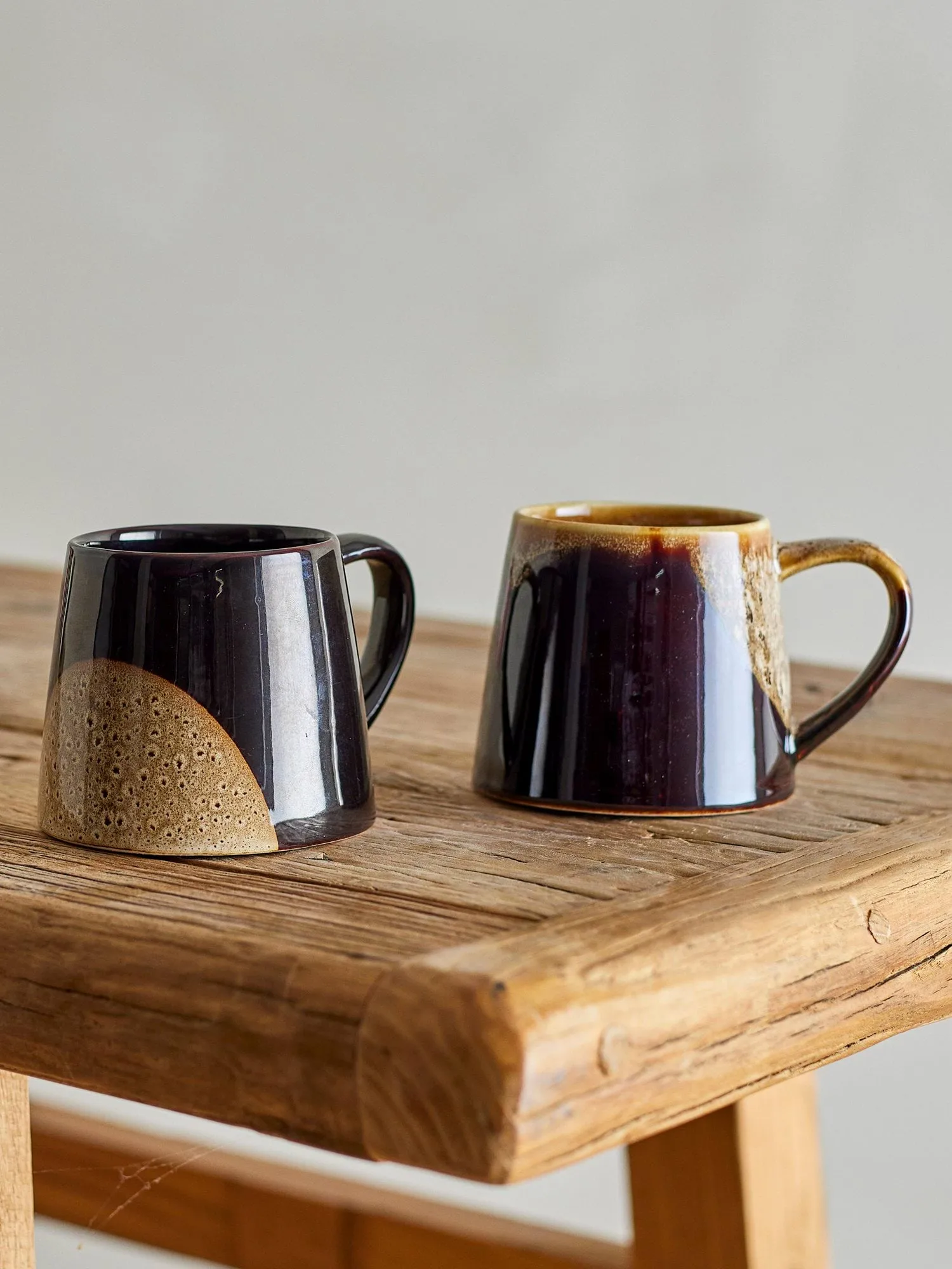 Rye mug​e, Marron, 2 pièces Bloomingville