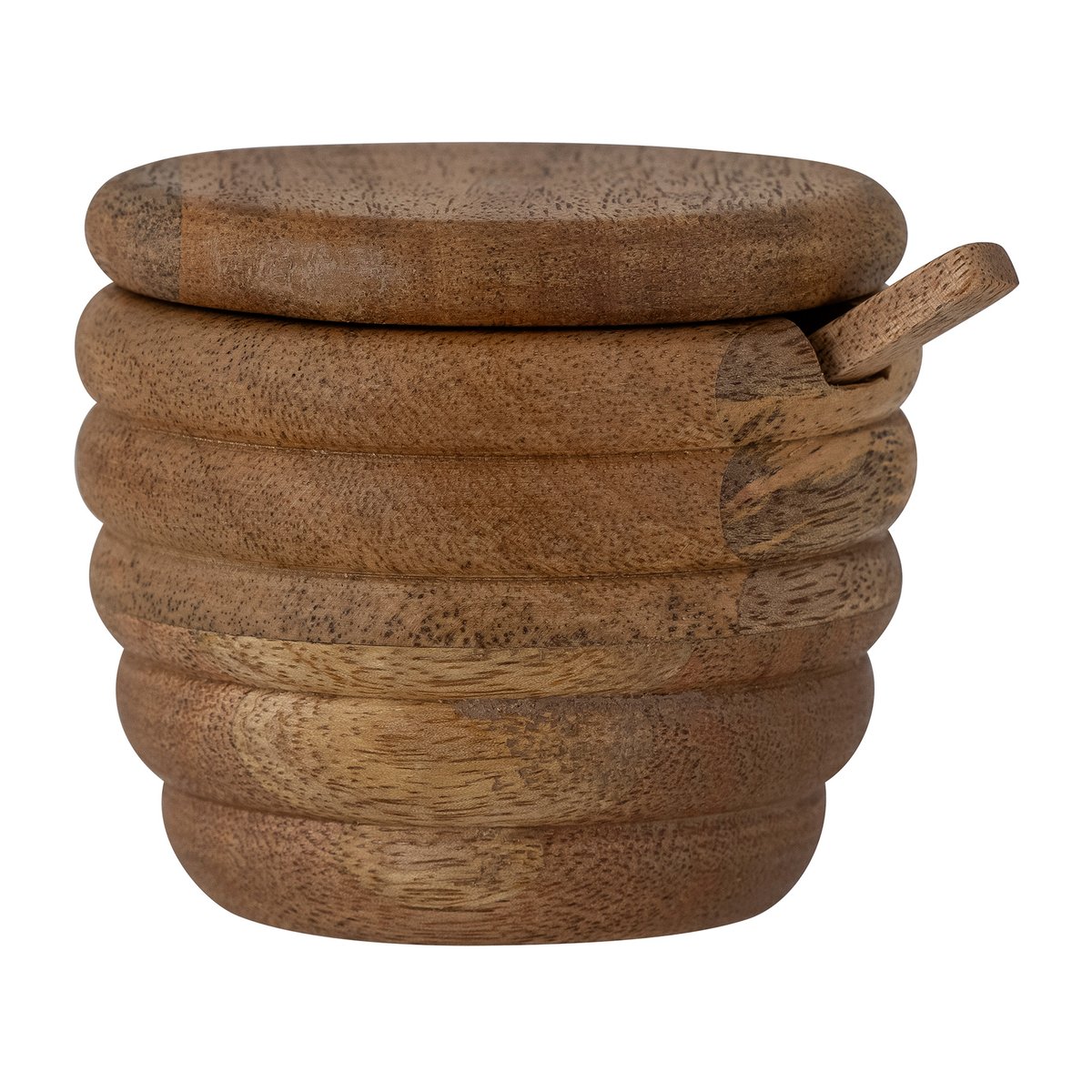 Bloomingville Salière avec cuillère Tilda o9 cm Nature