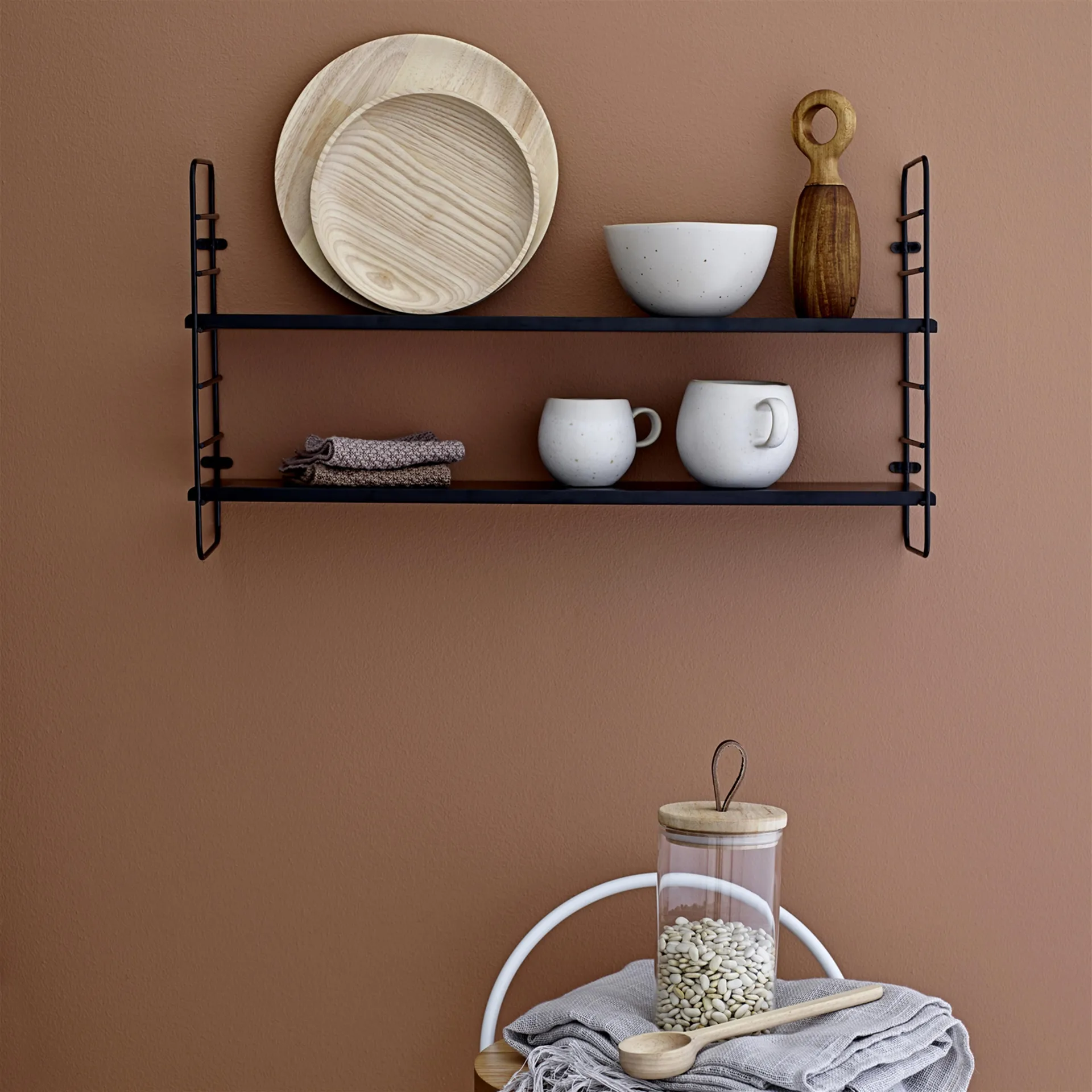 Salière et poivrière Bloomingville bois, 21 cm Bloomingville