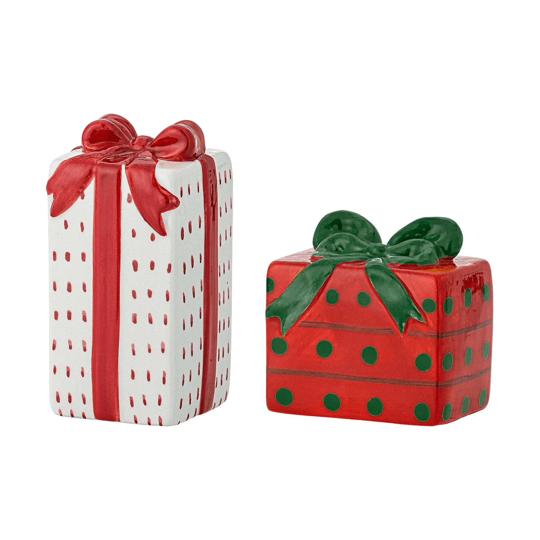 Salière et poivrière Marnia, Multicolore, 2 pièces, 6,5 cm Bloomingville