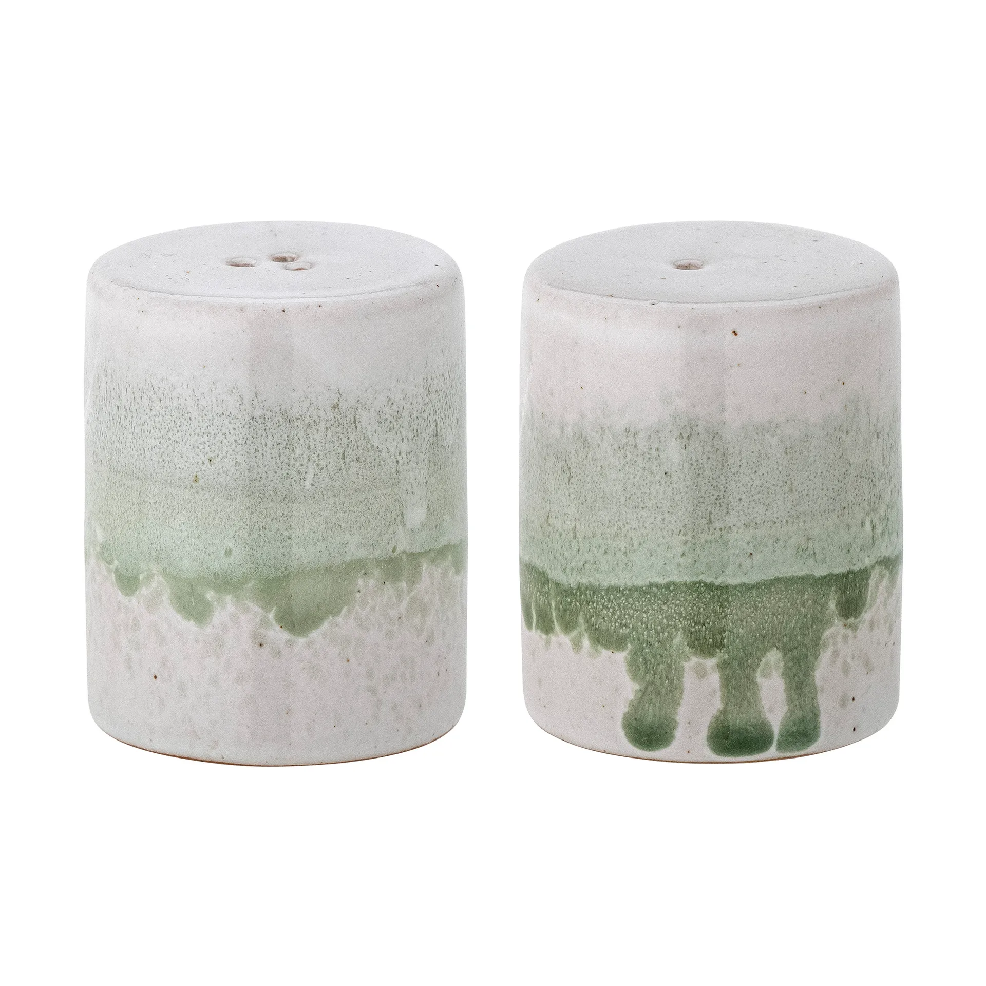 Salière et poivrière Paula, Green Bloomingville