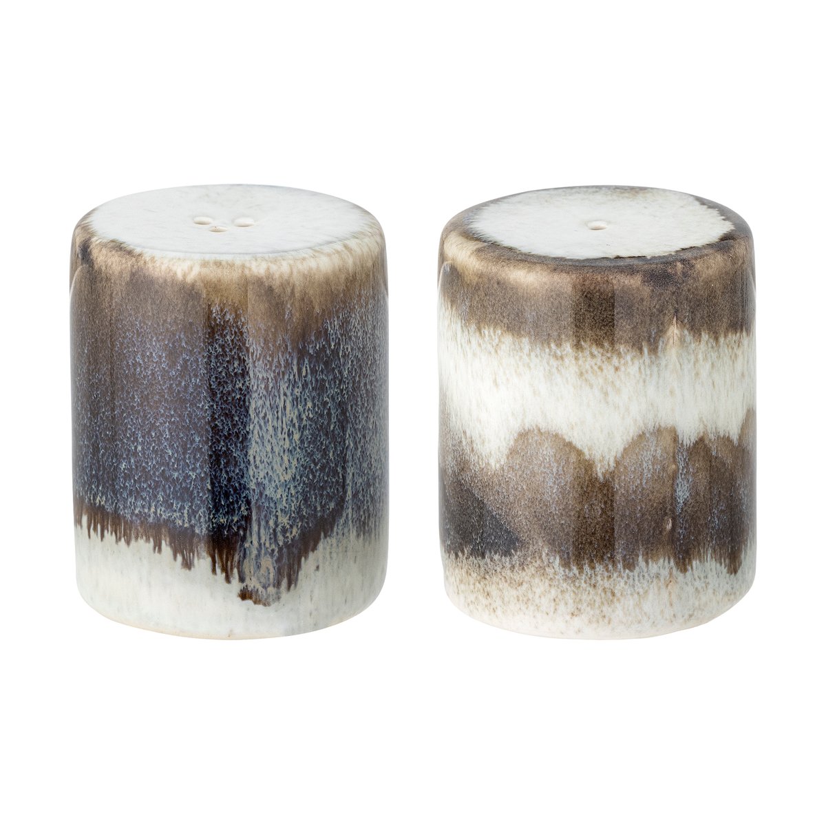 Bloomingville Salière et poivrière Paula Gris | Design Scandinave | Salières & poivrières | Gris
