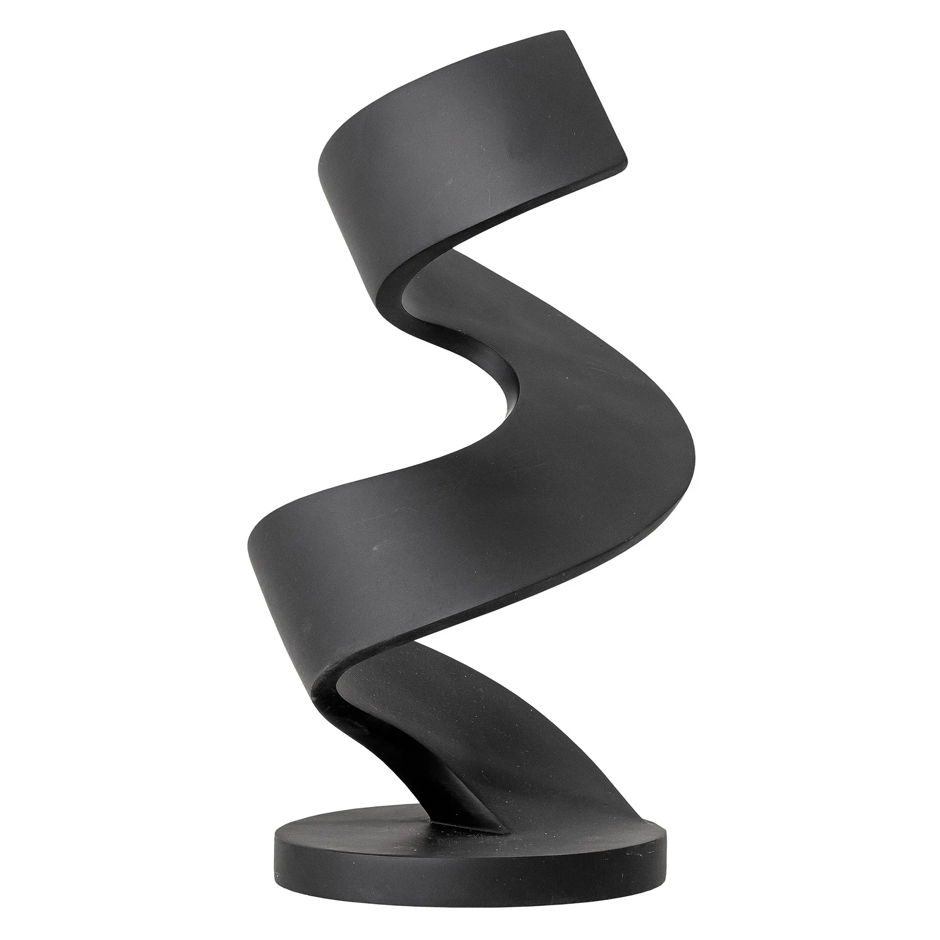 Sculpture Siele Deco 32 cm, Noir Bloomingville