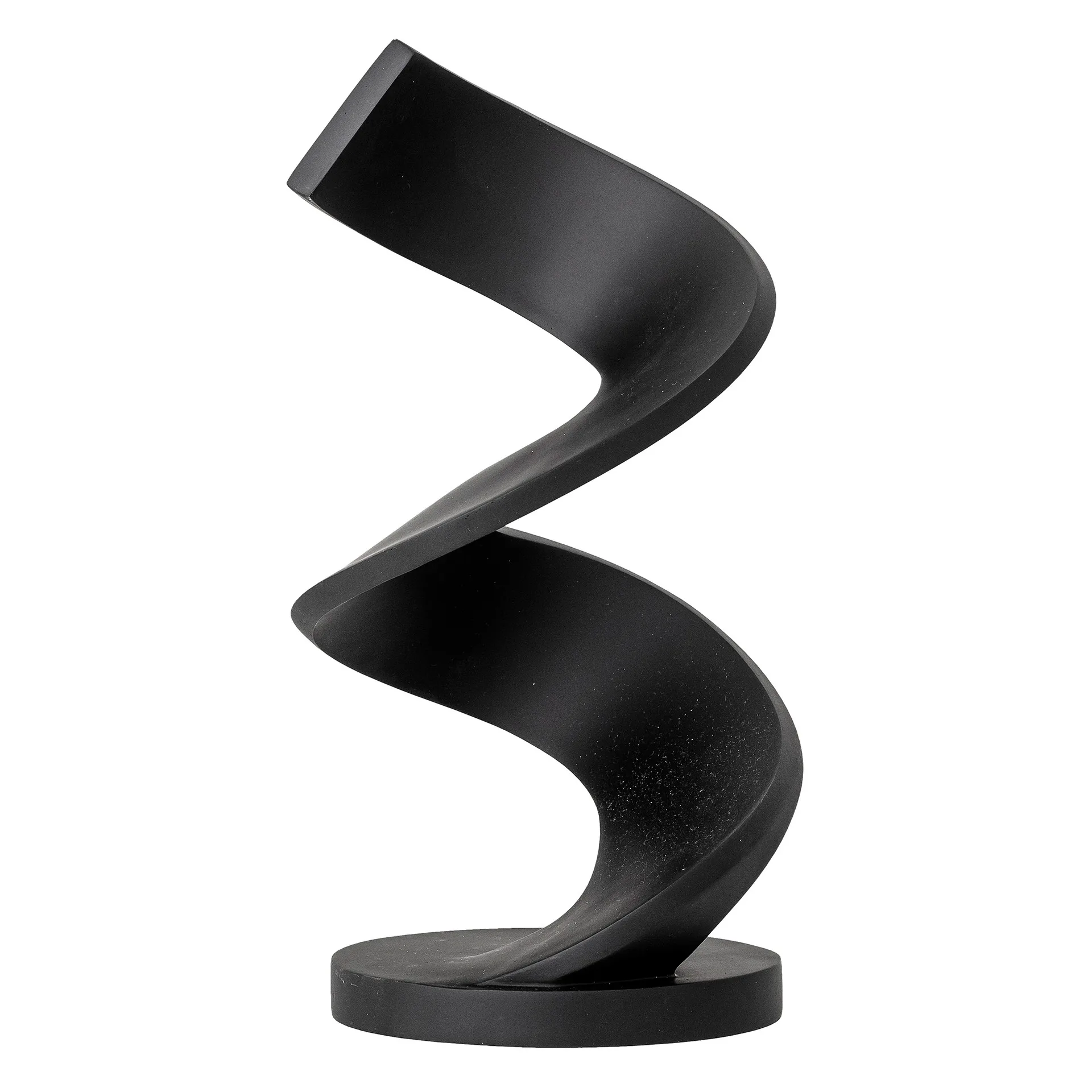 Sculpture Siele Deco 32 cm, Noir Bloomingville
