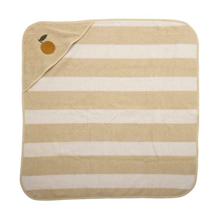 Serviette Agnes avec capuche 78x78 cm, Orange Bloomingville