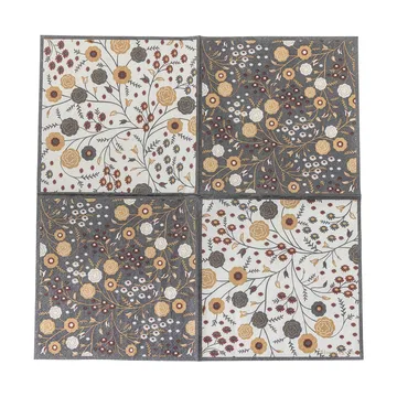 Serviette en papier Eydis, lot de 20 - Naturel - Bloomingville