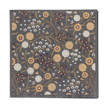 Serviette en papier Eydis, lot de 20 - Naturel - Bloomingville