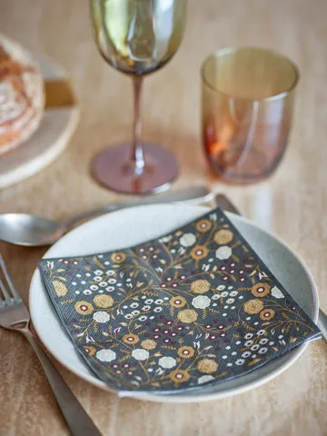 Serviette en papier Eydis, lot de 20 - Naturel - Bloomingville