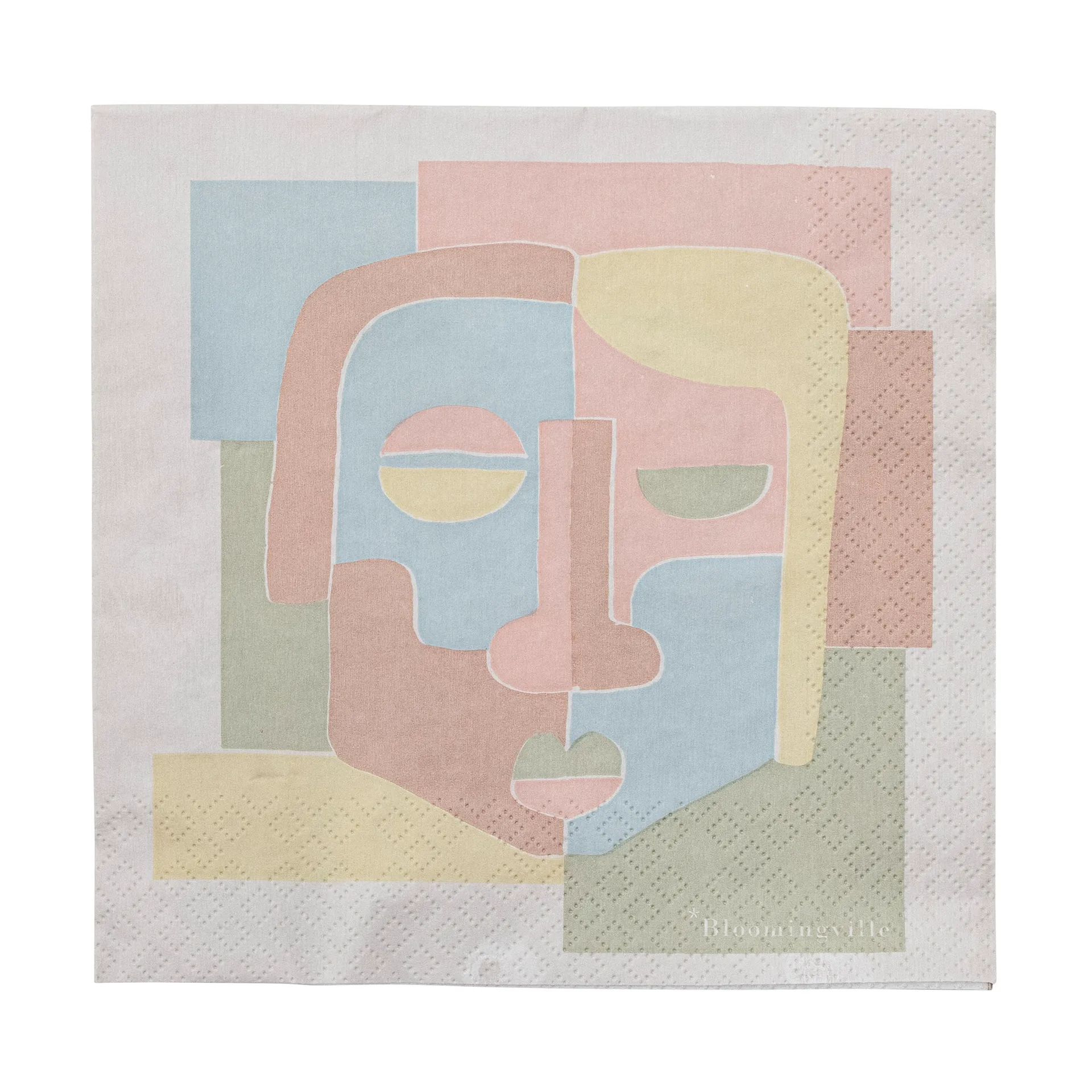 Serviette Peto 33x33 cm Lot de 20, Rose Bloomingville