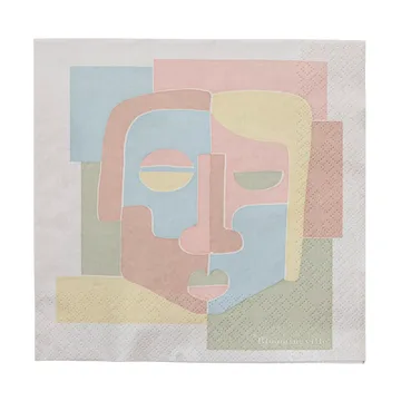 Serviette Peto 33x33 cm Lot de 20 - Rose - Bloomingville