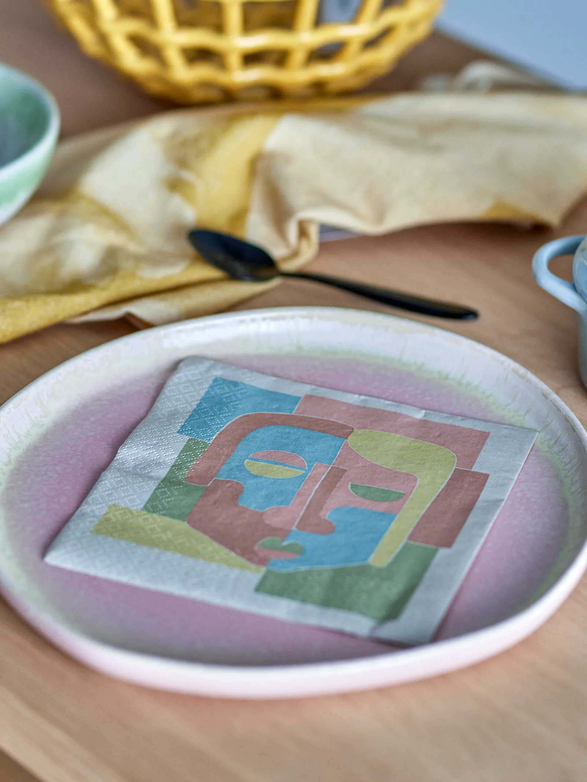 Serviette Peto 33x33 cm Lot de 20, Rose Bloomingville