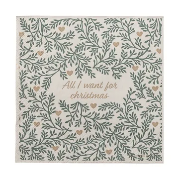 Serviettes en papier Grazia 33x33 cm paquet de 20 - Multi - Bloomingville