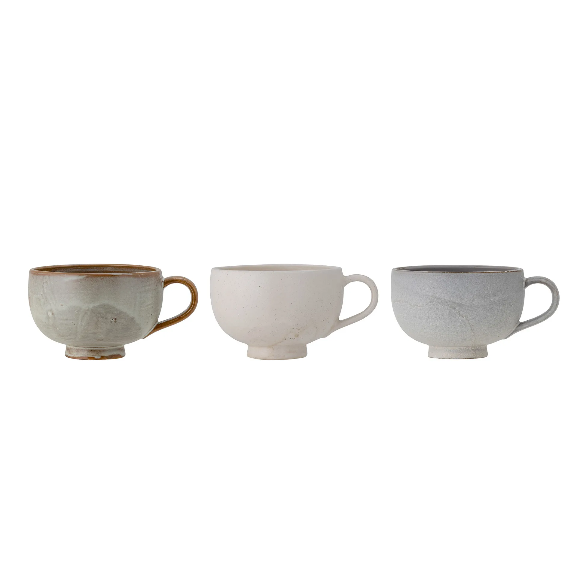 Set de 3 tasses Lila, Gris Bloomingville