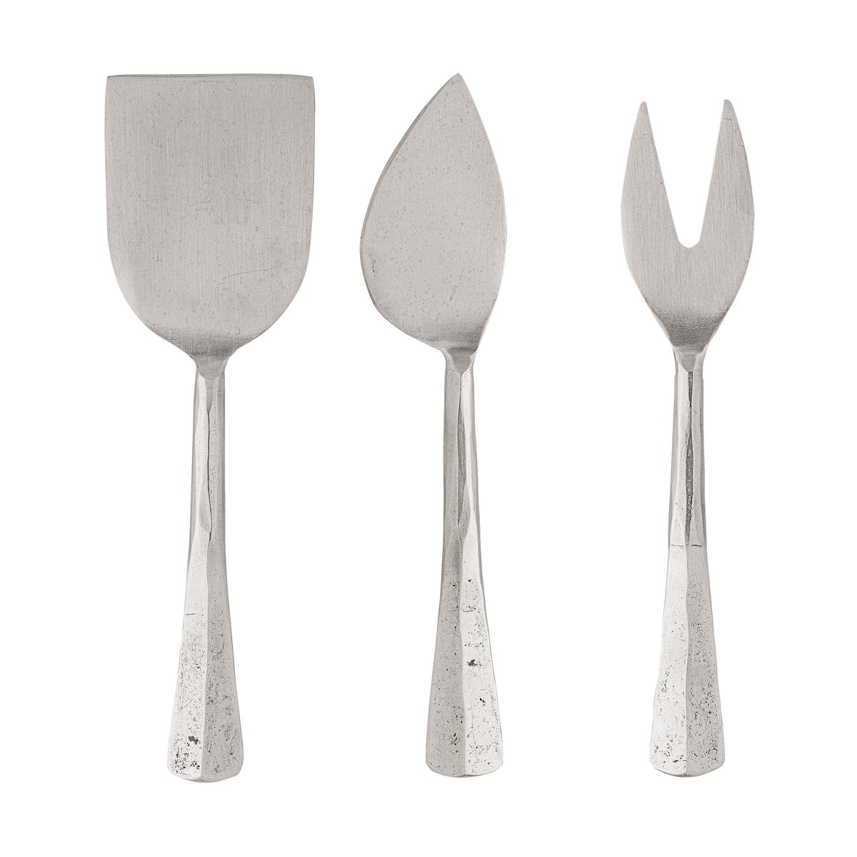 Bloomingville Set de couteaux à fromage Kinnie 3 pièces Acier inoxydable