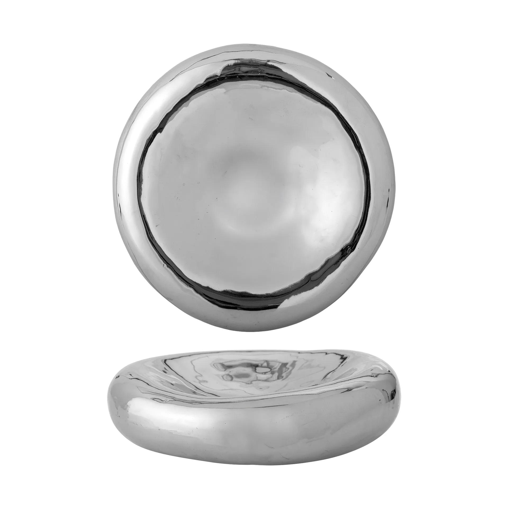Shine bol, Argent, Ø23 cm Bloomingville