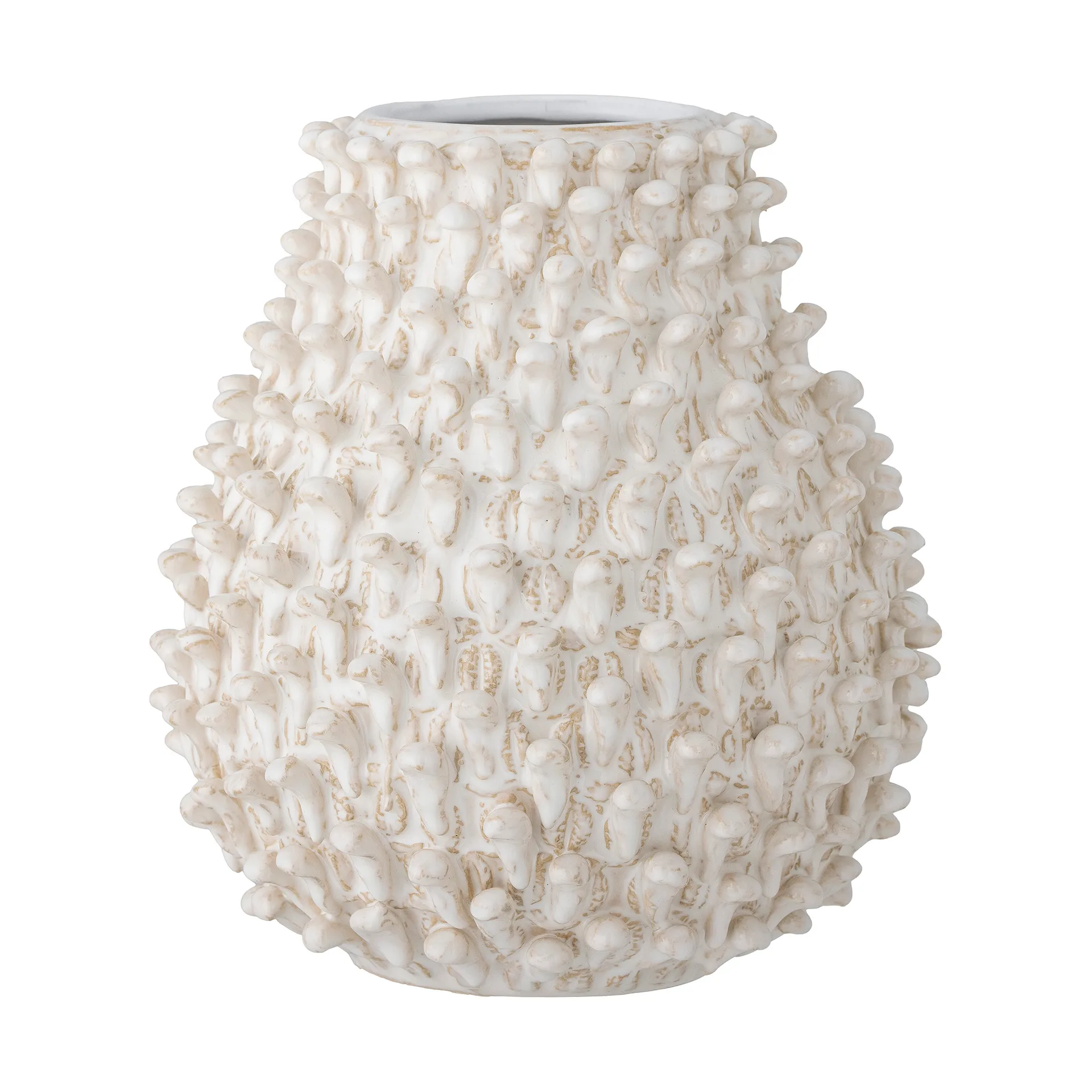 Spikey vase 25,5 cm, Blanc Bloomingville