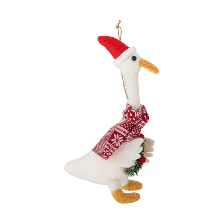 Suspension de Noël Arlo, 22 cm, Blanc Bloomingville