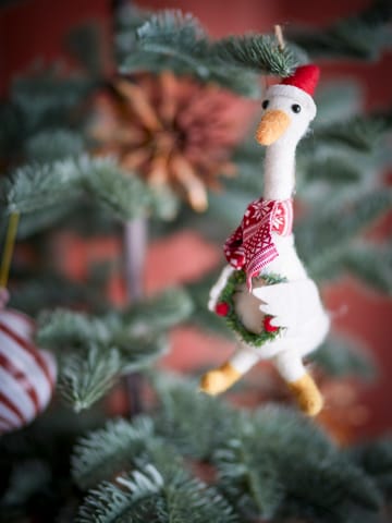 Suspension de Noël Arlo, 22 cm - Blanc - Bloomingville