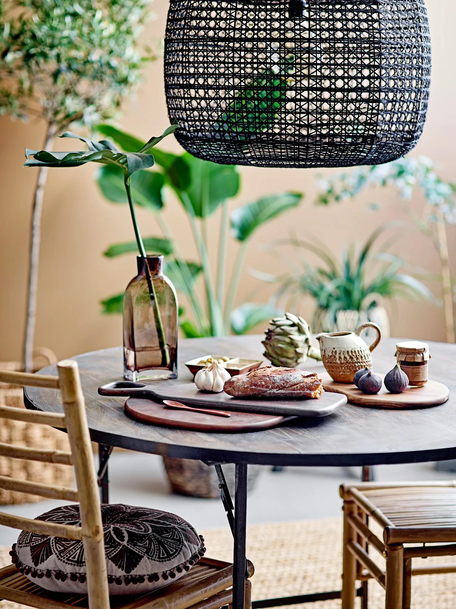 Suspension Marla Ø60 cm, Noir Bloomingville