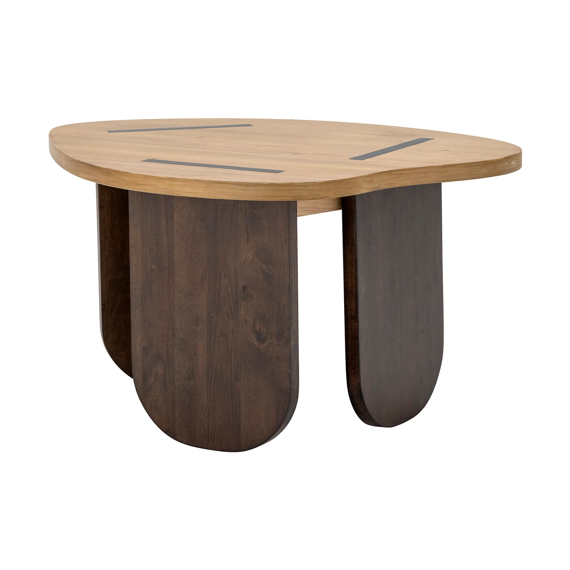 Table basse Cilas 60x75 cm, Rubberwood Bloomingville